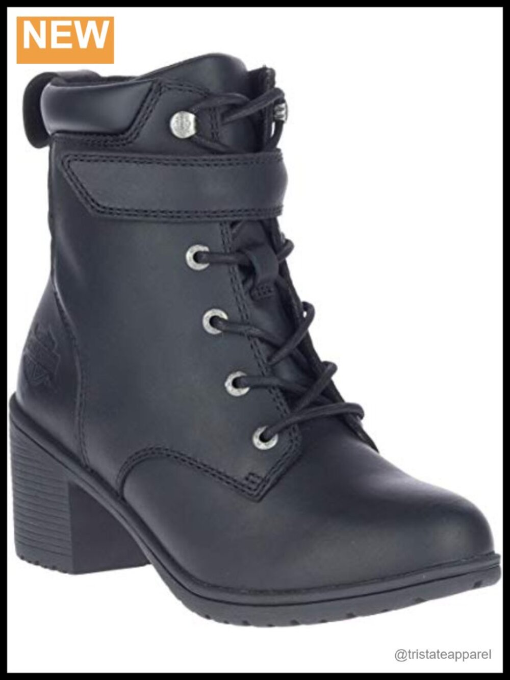 Women's Fannin 5" Lace Motorcycle Boots Full Grain Leather